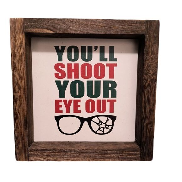 You'll Shoot Your Eye Out Shadow Art - Picture 1 of 3
